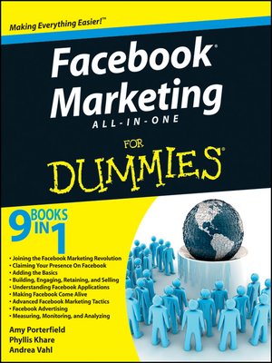 cover image of Facebook Marketing All-in-One For Dummies